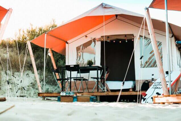 juniorcamp-messanges tent